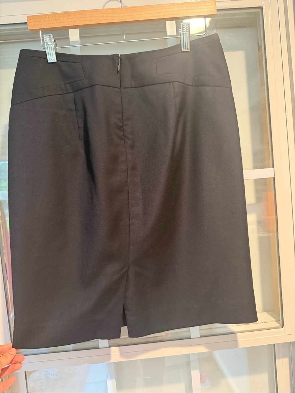 Navy Three Piece Women's Suit from The Limited (jacket, skirt, pants) - Picture 5 of 13